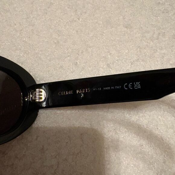 Celine Triomphe 52MM Oval Sunglasses NWT - Picture 10 of 12